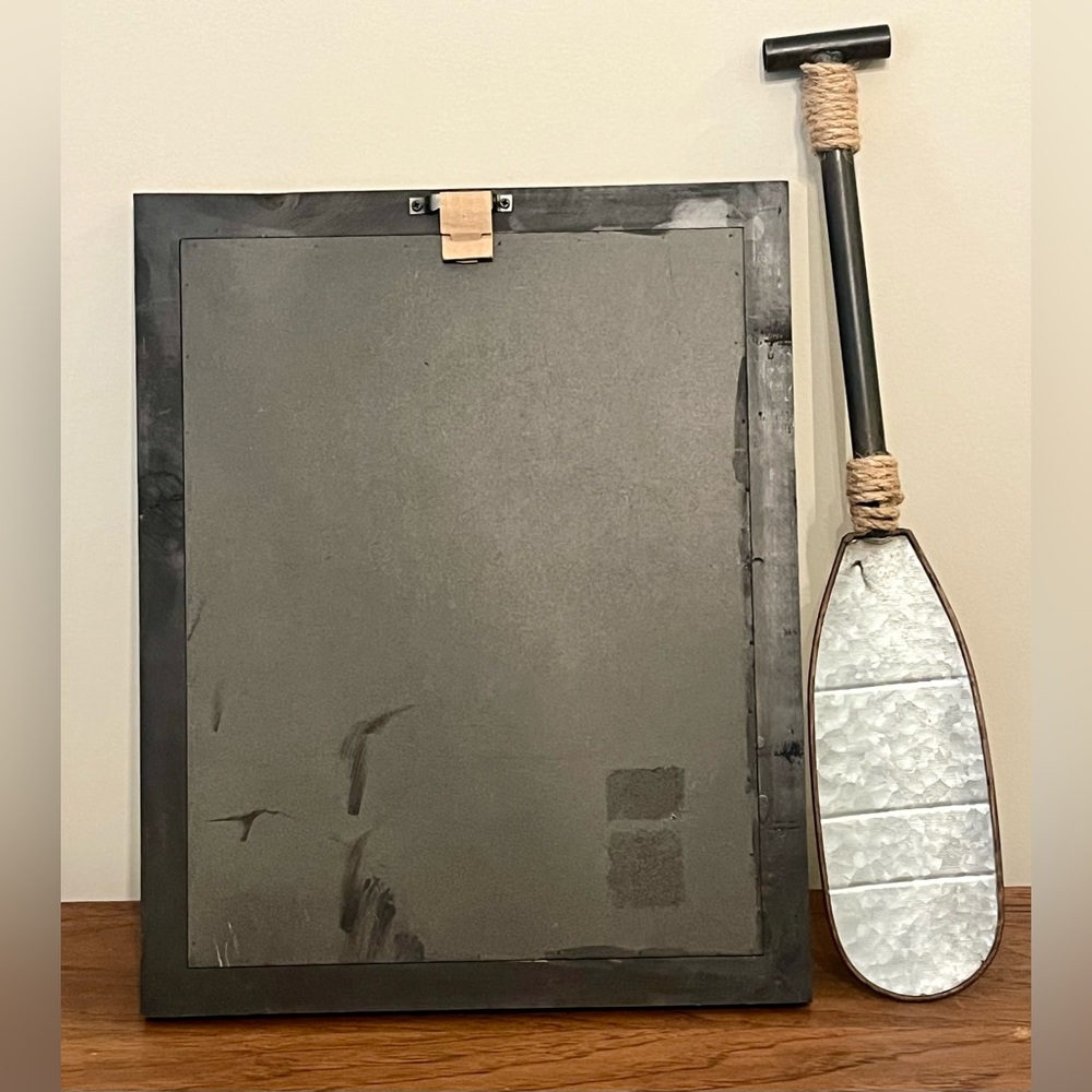 Nautical Theme Home Decor-Paddle On Print & Decorative Oar - Picture 5 of 7